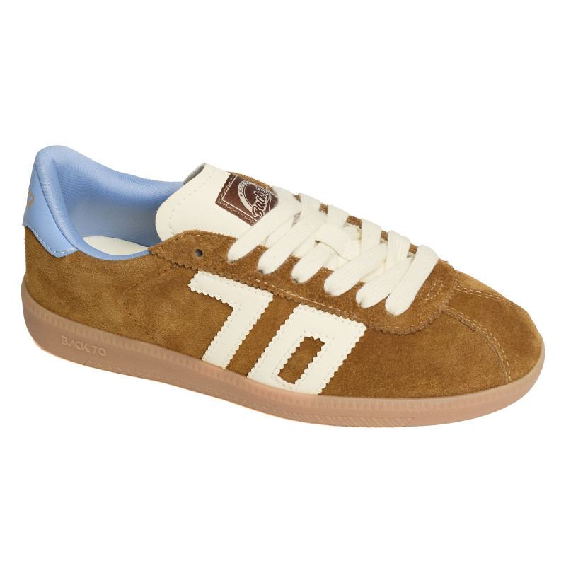 SHELLY SUEDE Camel, Sneakers basses Back 70