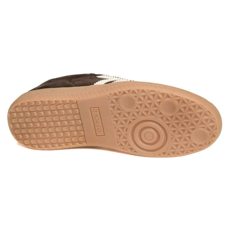 SHELLY SUEDE Café, Sneakers basses Back 70