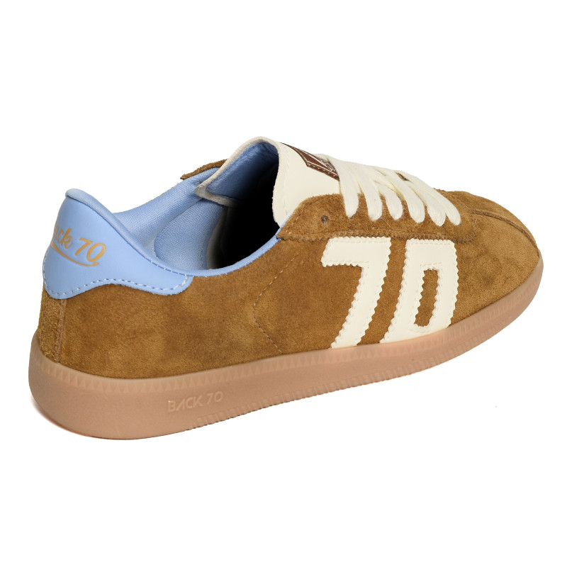 SHELLY SUEDE Camel, Sneakers basses Back 70