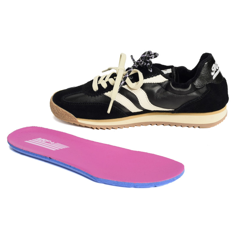 UTAH CUIR Noir, Baskets Mode MRP Star