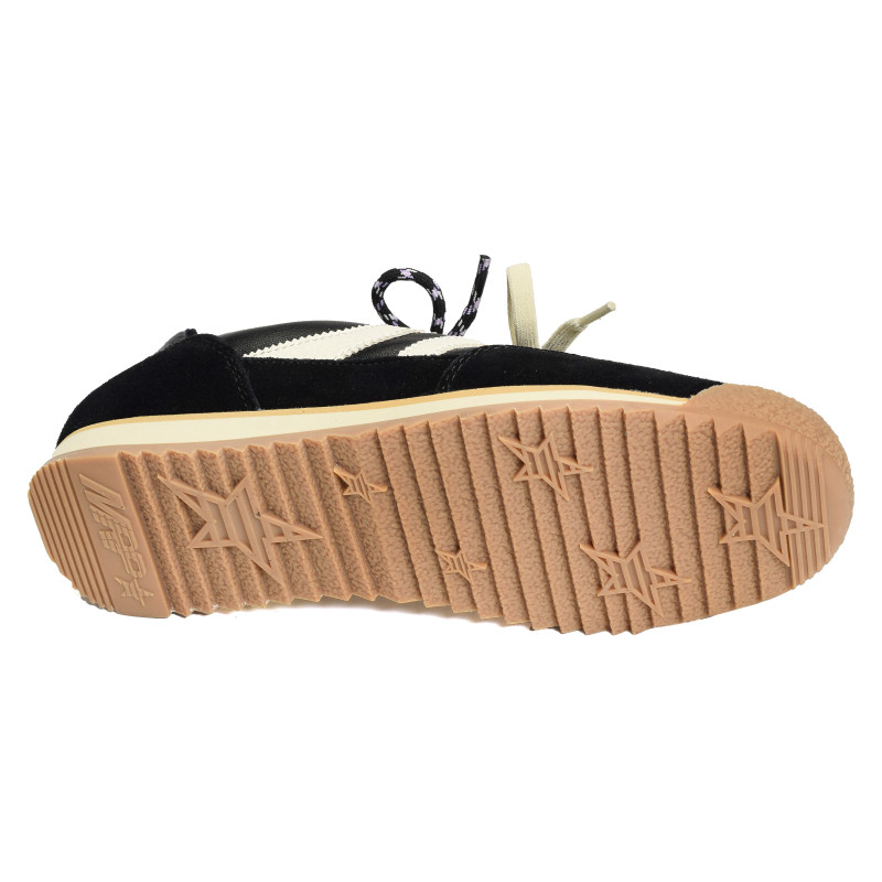 UTAH CUIR Noir, Baskets Mode MRP Star