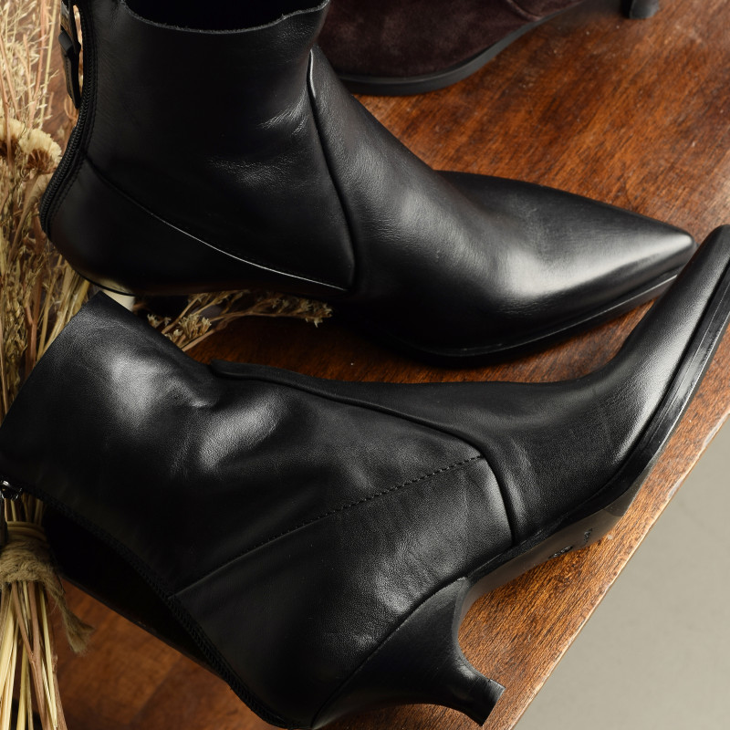 E4171 Noir, Bottines Elena Iachi