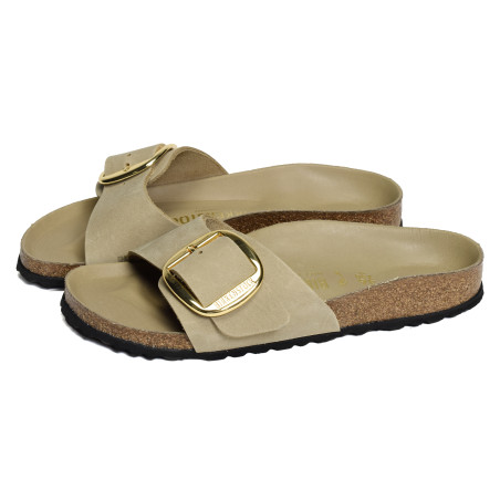 MADRID BIG BUCKULE Tabac, Mules Birkenstock