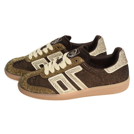 CLOUD STRASS Café Gold, Baskets Mode Back 70