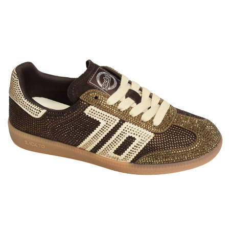CLOUD STRASS Café Gold, Baskets Mode Back 70
