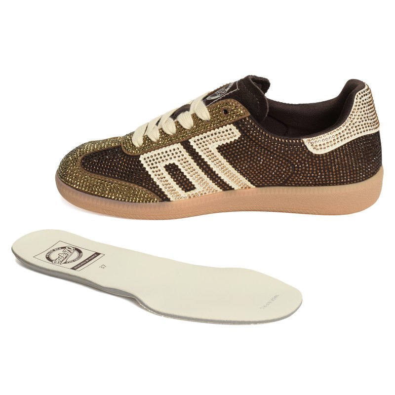 CLOUD STRASS Café Gold, Baskets Mode Back 70