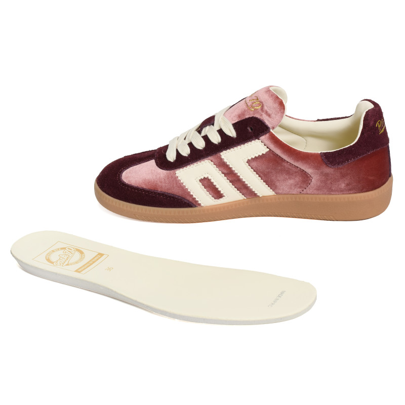 CLOUD VELVET Bordeaux, Baskets Mode Back 70