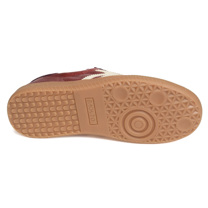 CLOUD VELVET Bordeaux, Baskets Mode Back 70