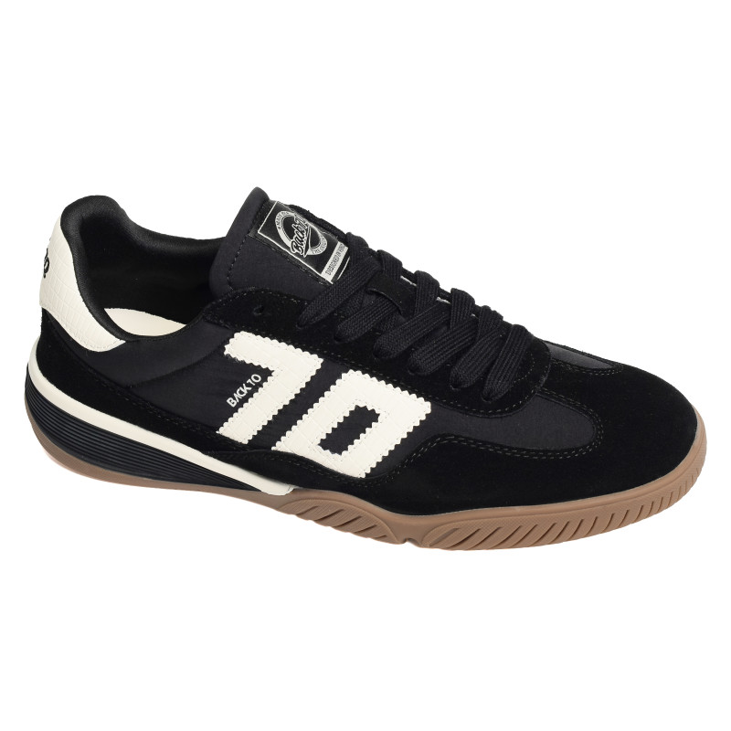 FIREBALL Noir, Sneakers basses Back 70