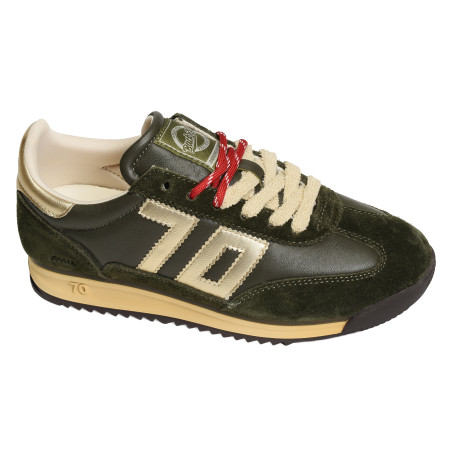 JOGGER NAPPA Kaki Or, Baskets Mode Back 70