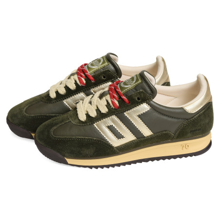 JOGGER NAPPA Kaki Or, Baskets Mode Back 70