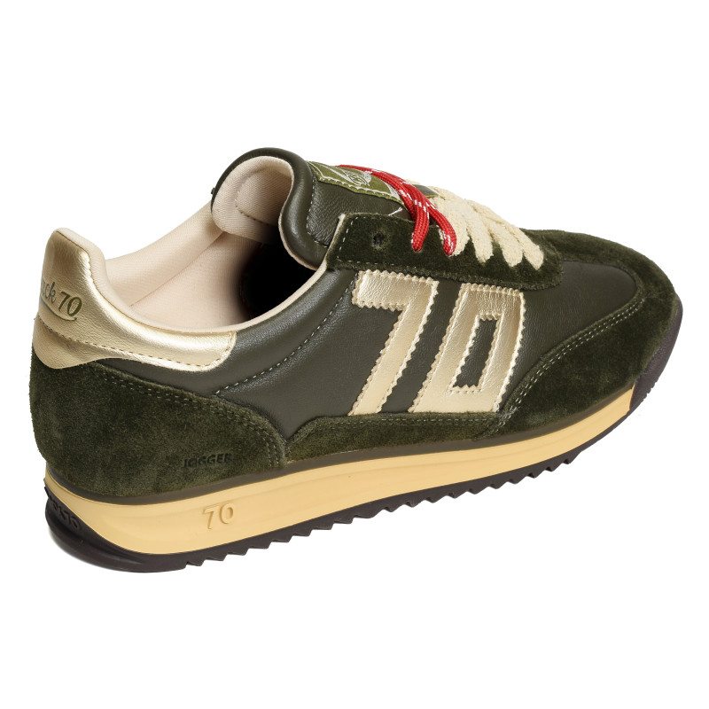 JOGGER NAPPA Kaki Or, Baskets Mode Back 70