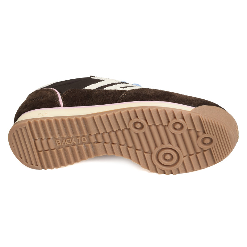 JOGGER SPONGY NYLON Café, Baskets running Back 70