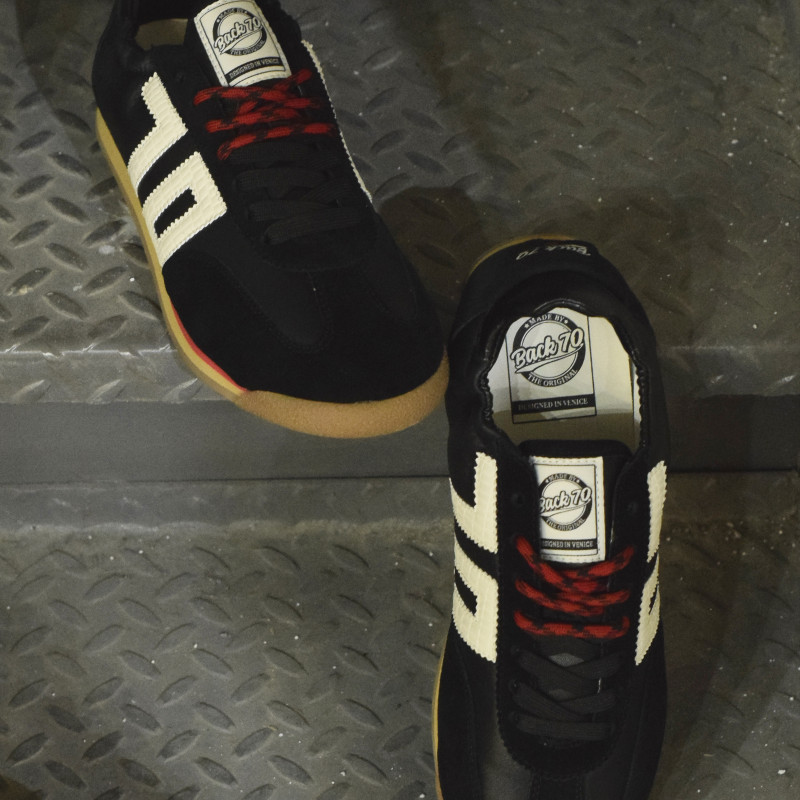 ROCKET NAPPA MEN Noir, Baskets Mode Back 70