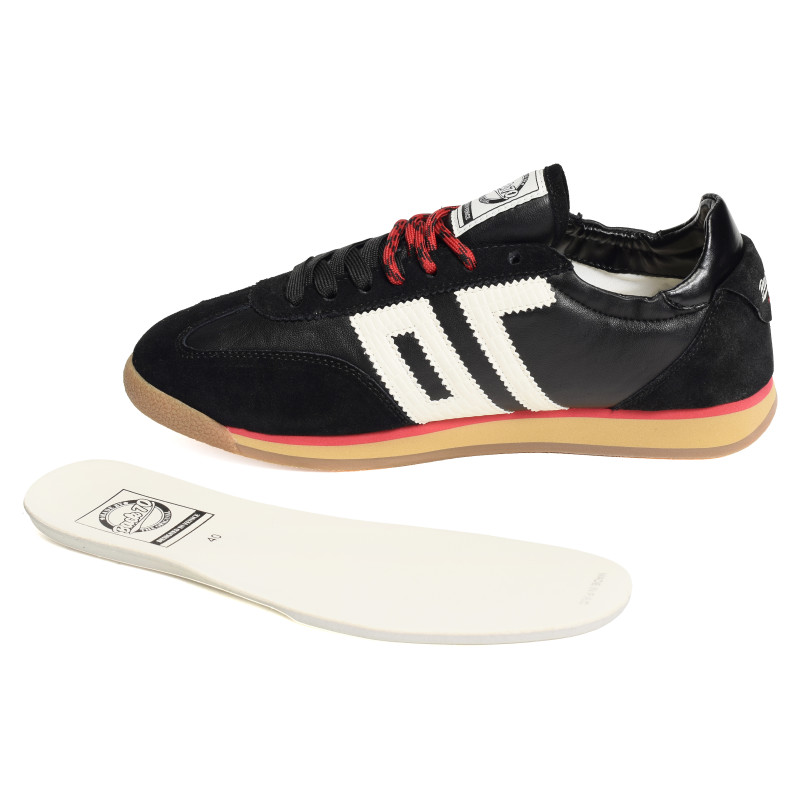 ROCKET NAPPA MEN Noir, Baskets Mode Back 70