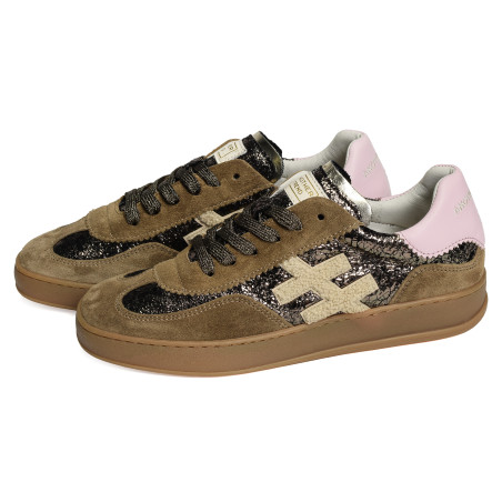 ICONIC 2 A032 Taupe, Baskets Mode Another Trend