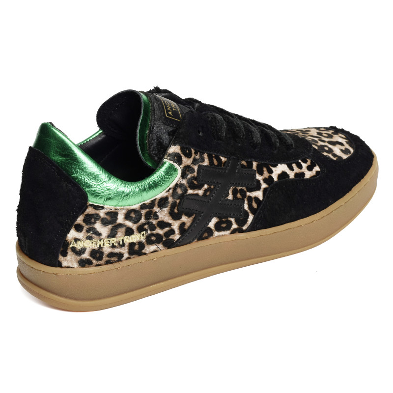 ICONIC 2 A034 Noir Léopard, Baskets Mode Another Trend
