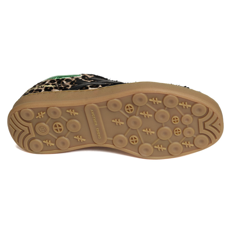ICONIC 2 A034 Noir Léopard, Baskets Mode Another Trend