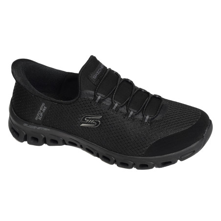 GLIDE STEP PURSUIT Noir, Slip-On Skechers