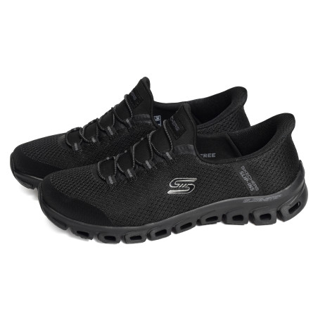 GLIDE STEP PURSUIT Noir, Slip-On Skechers