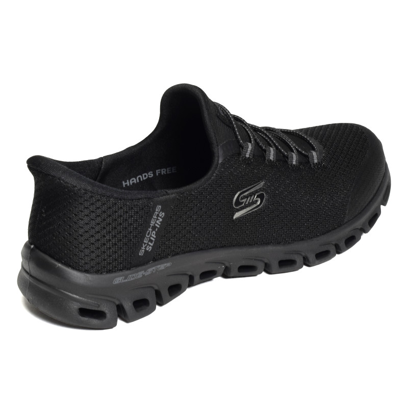 GLIDE STEP PURSUIT Noir, Slip-On Skechers