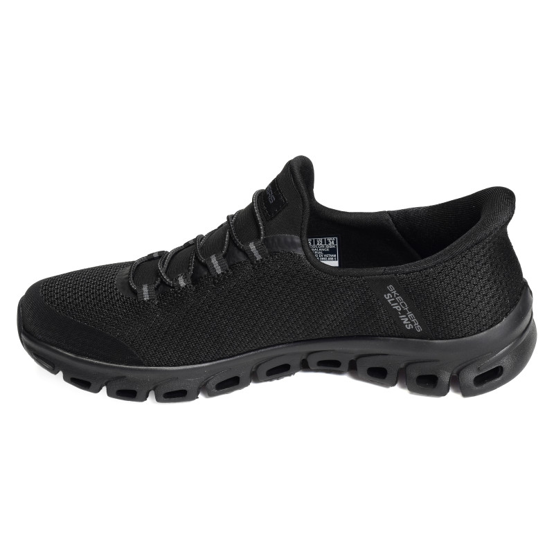 GLIDE STEP PURSUIT Noir, Slip-On Skechers