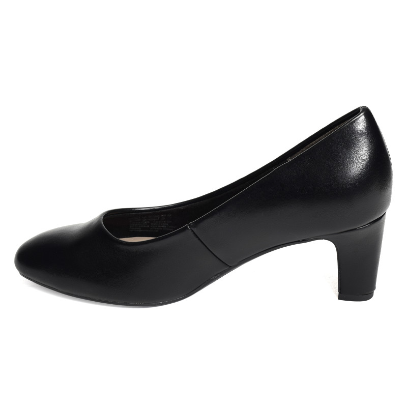 22419 Noir, Escarpins à bout arrondi Tamaris