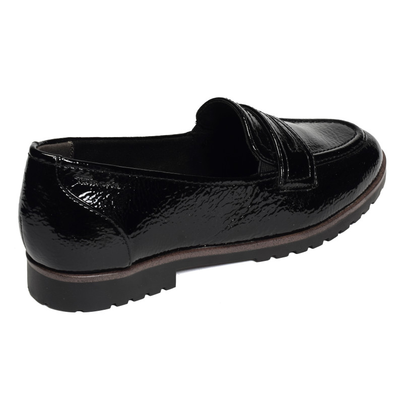 24239 Verni Noir, Mocassins Tamaris