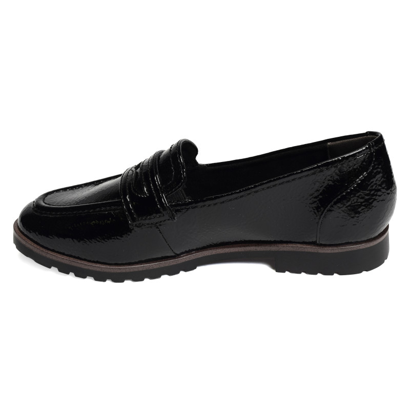24239 Verni Noir, Mocassins Tamaris