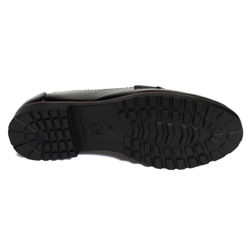 24239 Verni Noir, Mocassins Tamaris