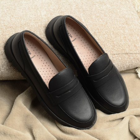 D FLEXTRIDE B Noir, Mocassins Geox