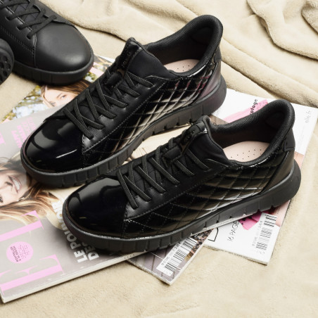 D FLEXTRIDE PLUS B Noir, Slip-On Geox
