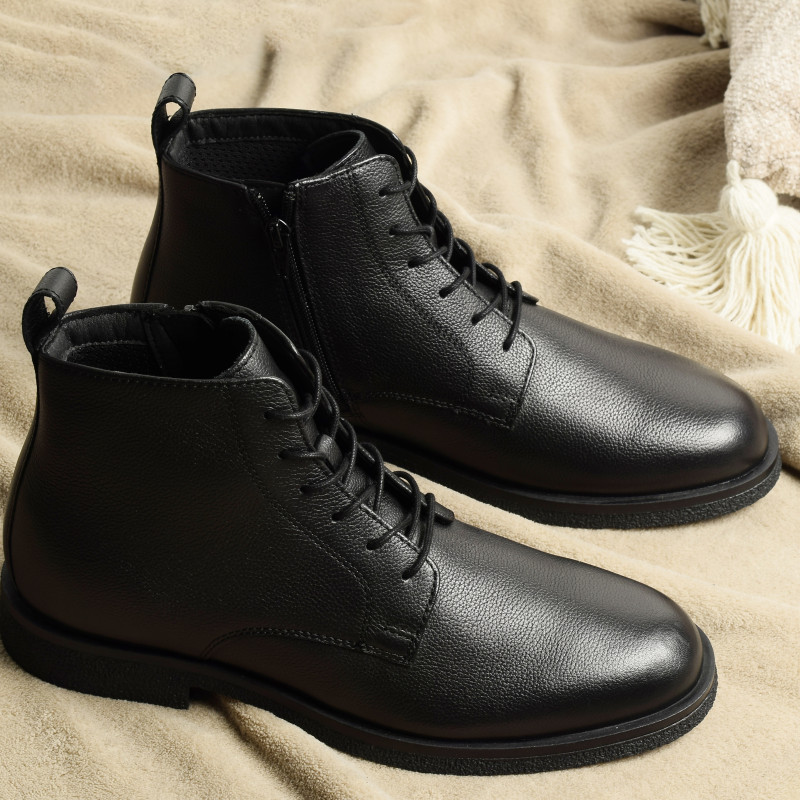 U CLAUDIO A Noir, Boots Geox