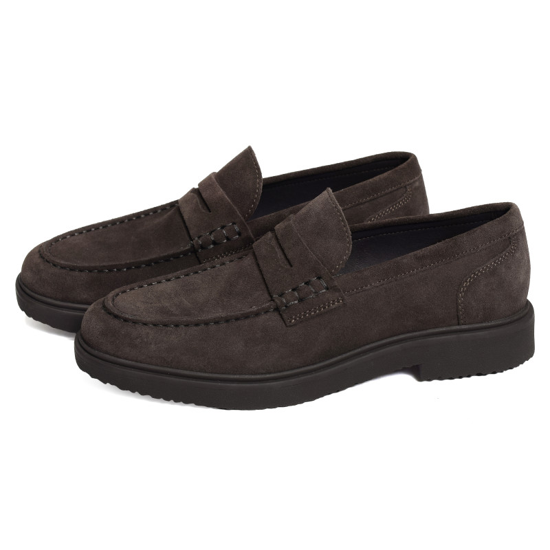 U MASSIMIANO A Chocolat, Mocassins Geox