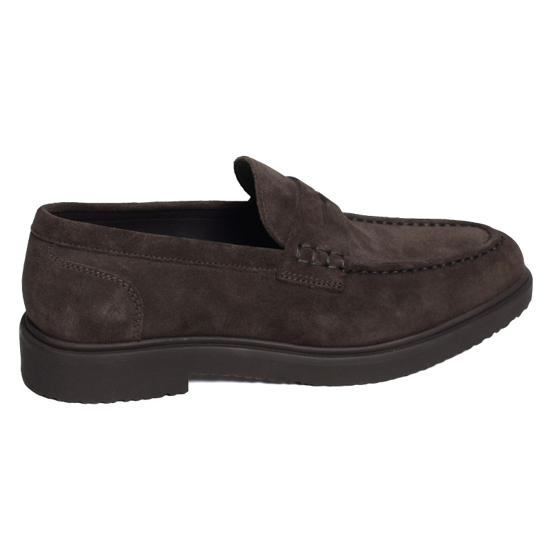 U MASSIMIANO A Chocolat, Mocassins Geox