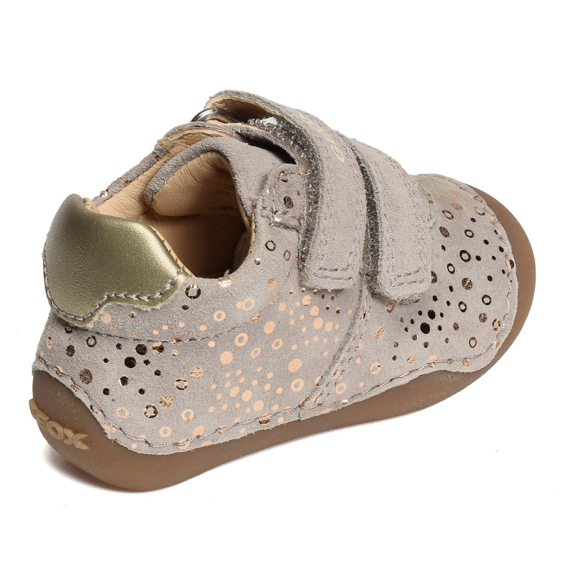 B TUTIM GB Sand, Chaussures à Scratch Geox