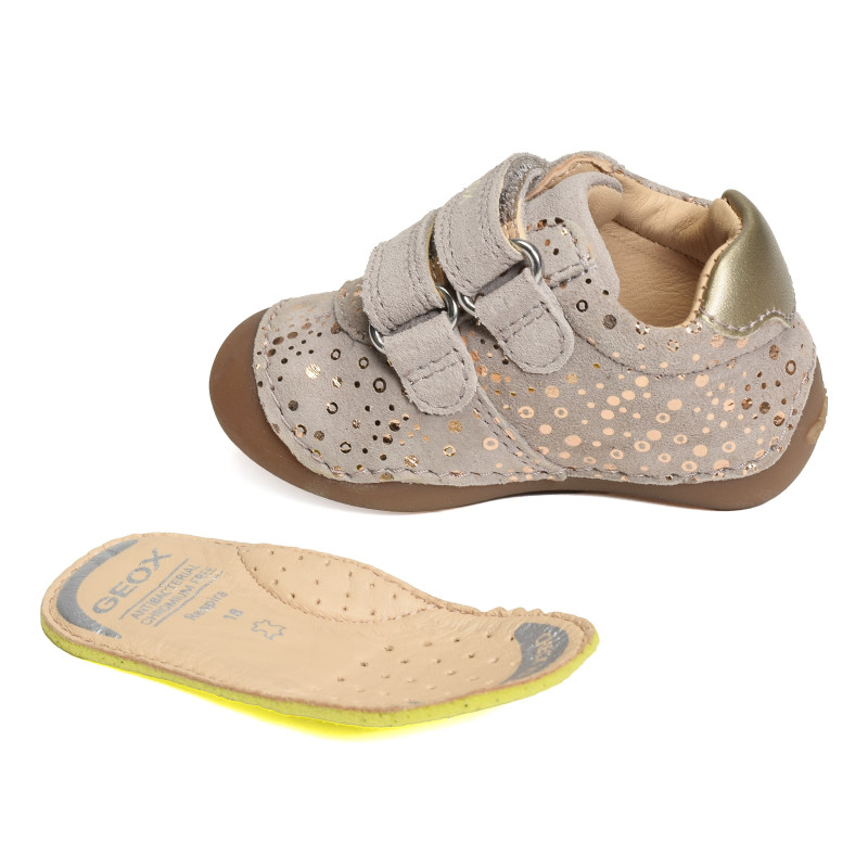 B TUTIM GB Sand, Chaussures à Scratch Geox