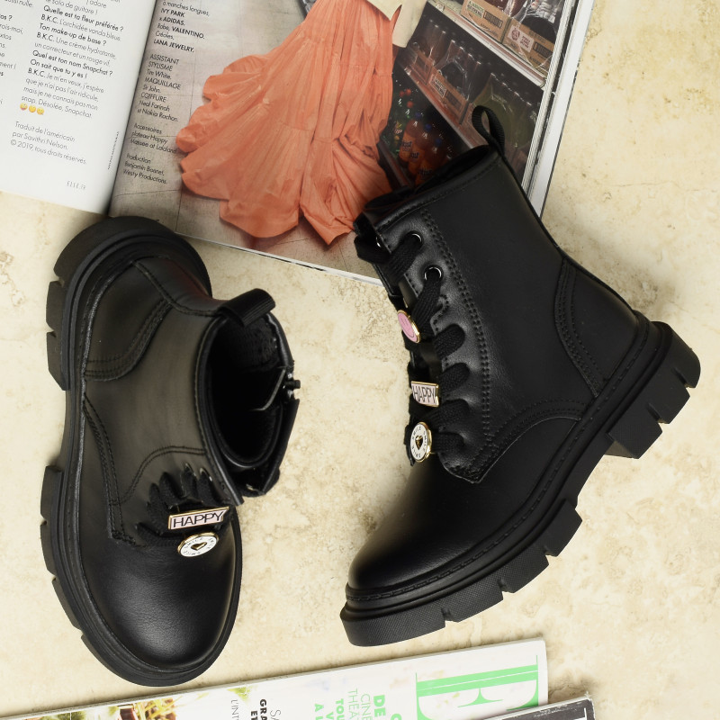 J KARSYN H Noir, Boots Geox