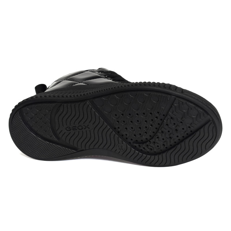 J LAQUINNY F Verni Noir, Baskets montantes Geox