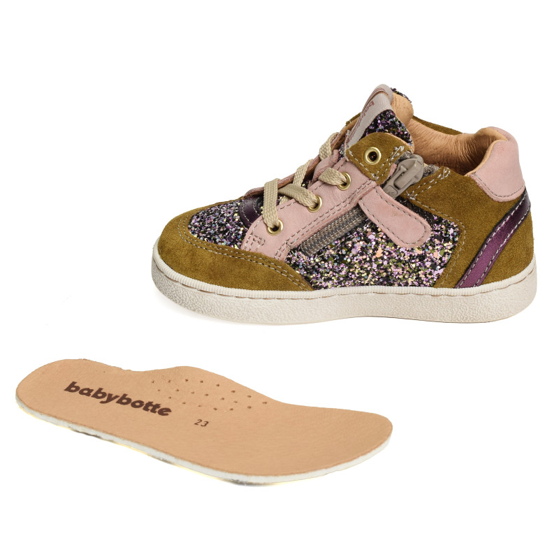 ALBERTA Violet, Chaussures à Lacets Babybotte