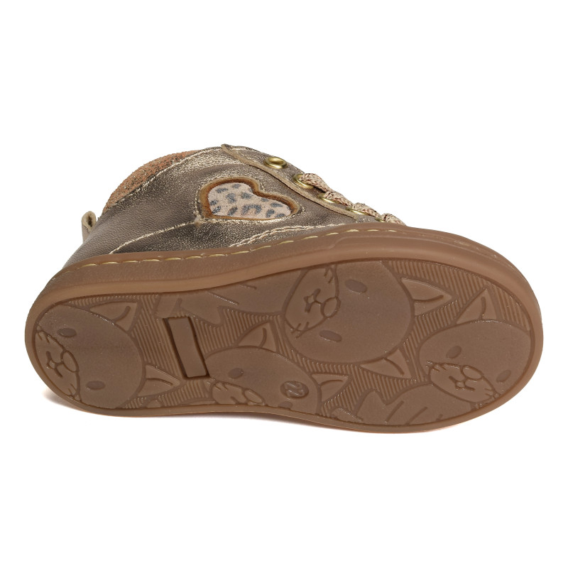 ANTO Rose Or, Chaussures à Lacets Babybotte