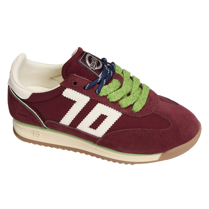 JOGGER SPONGY NYLON Bordeaux, Baskets running Back 70