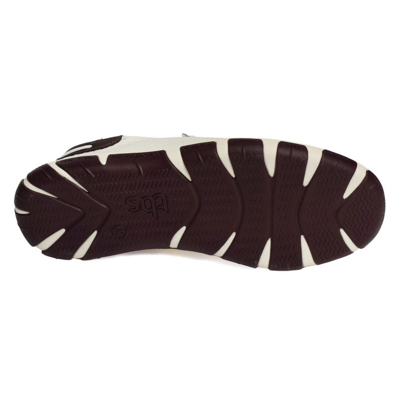 JAZLACE Blanc Bordeaux, Slip-On TBS