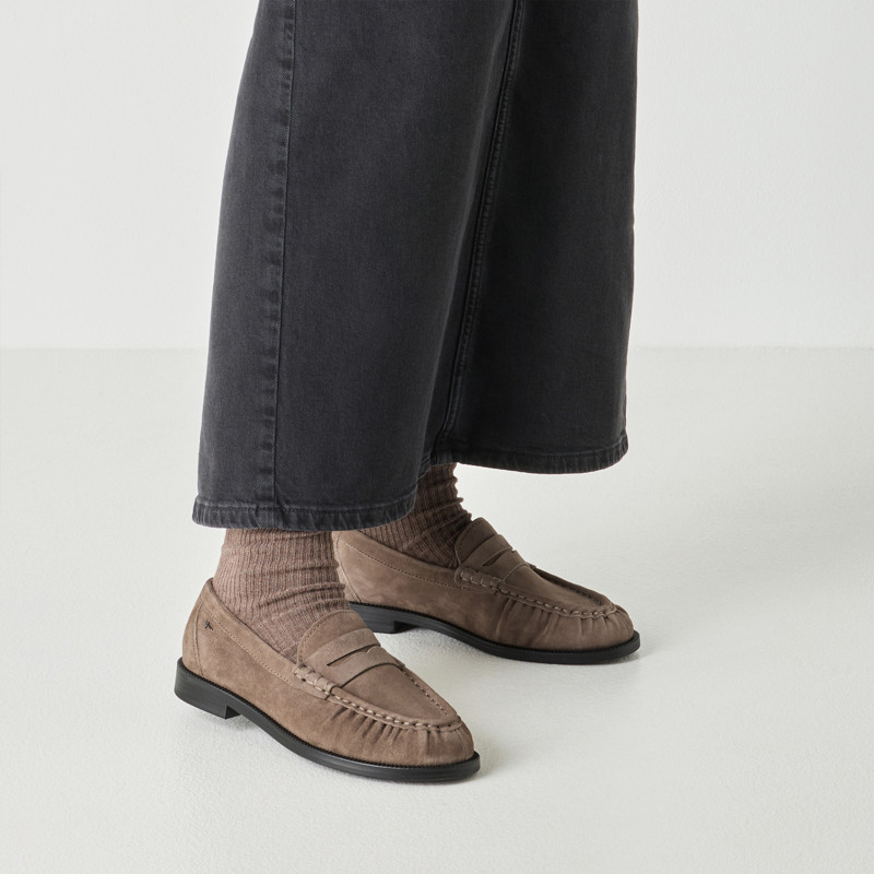 24251 Taupe, Mocassins Tamaris