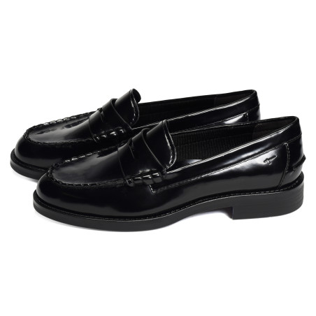 24252 Noir, Mocassins Tamaris