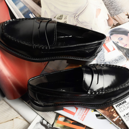 24252 Noir, Mocassins Tamaris