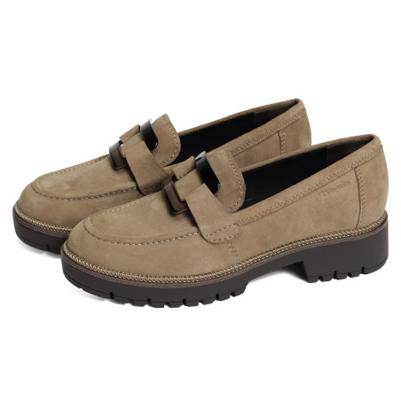 24722 Taupe, Mocassins Tamaris