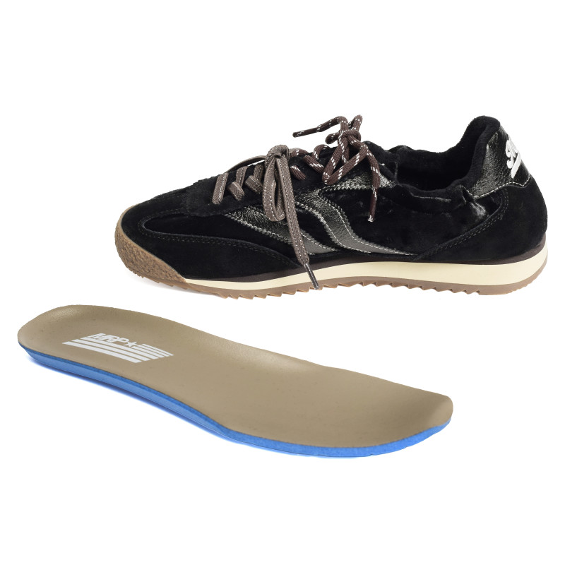 UTAH VELOUR Noir, Baskets Mode MRP Star