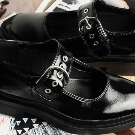 PREVIA BAR Verni Noir, Babies Clarks