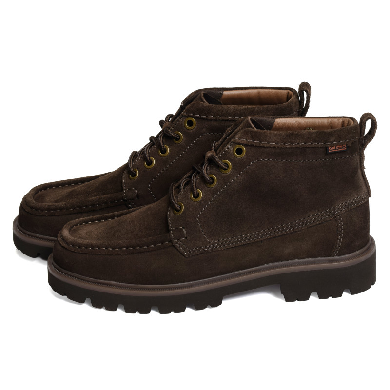 CLEYHILL HI Marron, Boots Clarks